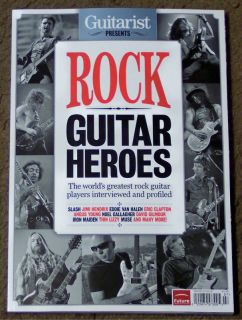 UK Guitarist Presents Rock Guitar Heroes 258 Pages 2012 Iron Maiden