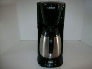 Cuisinart 12 Cup Programmable Thermal Coffee Maker DTC 975BKN Nice