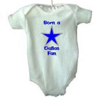 Dallas Cowboys Fan Clothing Toddler Infant Onesie