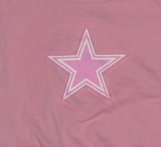 Baby Girls Sz 18M Months NFL Dallas Cowboys Shirt Pink