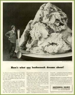 1943 National Dairy Products Corp War Bonds Appeal Ad