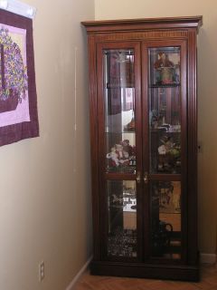 Curio Cabinets two