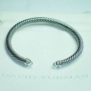 David Yurman 5mm Cable Classics Prasiolite Bracelet