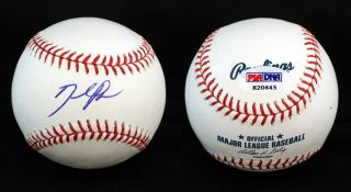 David Price Signed ROMLB Baseball Tampa Bay Rays PSA DNA Autographed