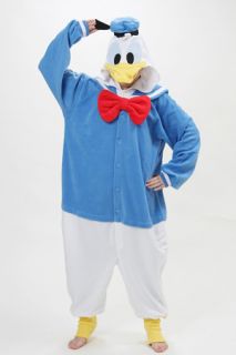 Donald Duck Disney Costume KIGURUMI Cosplay Pajamas Party Xmas