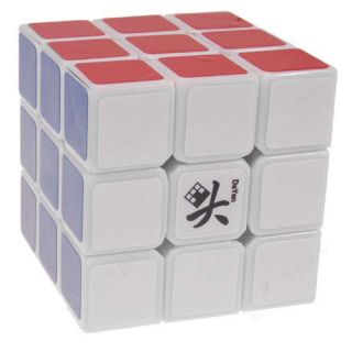 Dayan Guhong 3x3 3x3x3 Speedcube Magic Puzzle Cube White Extra