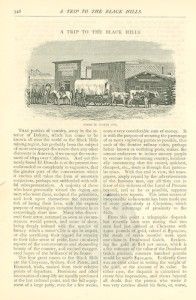 1877 Dakota Black Hills Custer City Deadwood Wild Bill Hickock