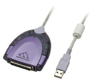 Microtech XpressSCSI USB Converter Adapter Cable DB25 SCSI to USB