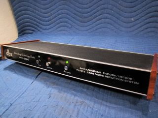 DBX 224 Type II Tape Noise Reduction System Encode Decode