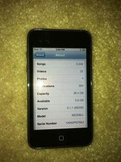 Apple iPod touch 3rd Generation 32 GB in iPods &  Players