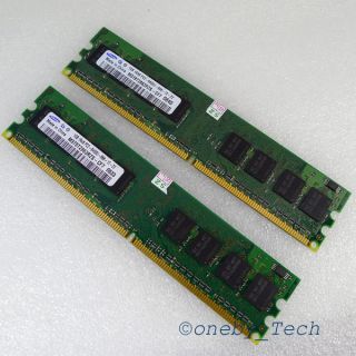 New Samsung 2GB 2x1GB DDR2 PC2 6400 DDR2 800 240pin Dual Channel DIMM