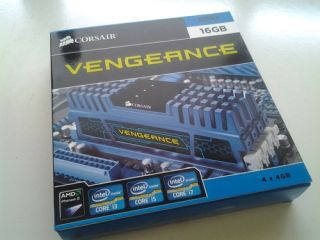  Vengeance Blue 16 GB DDR3 4x4GB SDRAM Dual Channel Memory Kit