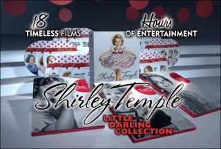  Shirley Temple 18 DVDs Box Set Little Darling Collection As Seen On TV