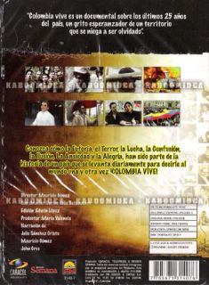 Colombia Vive 25 Años de RESISTENCIA DVD Colombia Anos