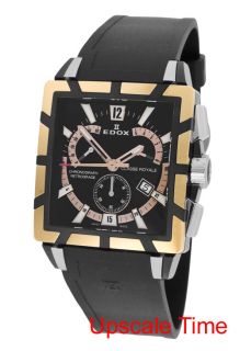 Edox Classe Royale Chronograph Retrograde Mens Luxury Watch 01504