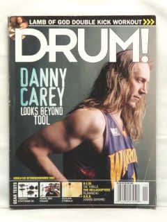 Drum Magazine Danny Carey Tool Chris Adler Lamb of God