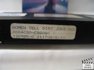 Women Tell The Dirtiest Jokes VHS Marsha Warfield