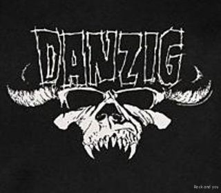 Danzig Tribal Logo Samhain Metal Punk Rock T Shirt 2XL 3XL NWT
