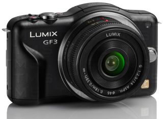 Panasonic Lumix DMC GF3 DMC GF3CK Digital Camera Black Kit w 14mm Lens