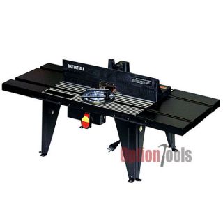 Deluxe Heavy Duty Aluminum Router Table Work Bench Top Routers Tables