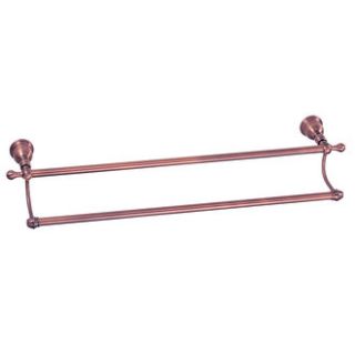 Danze D443611AC Antique Copper 24 Double Towel Bar from The Opulence