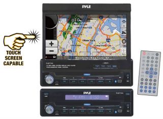  320W In Dash Car DVD LCD Touchscreen 7 Monitor + GPS Neavigation