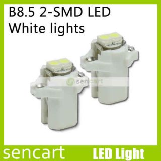  SMD 3528 LED Cluster Gauges Dashboard White Lights 12V Bulbs