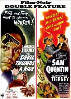The Devil Thumbs a Ride 1947 & San Quentin 1946 Lawrence Tierney Film