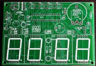 LED 7 Segment Real Time Clock Date and Temp Pic Kit