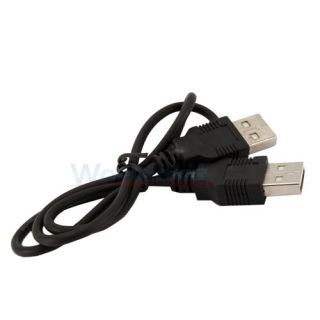 New Double USB Interfaces Data Transfer  Charger Cable