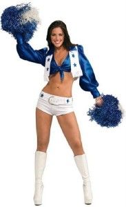 dallas cowboy cheerleader costume size s small adult