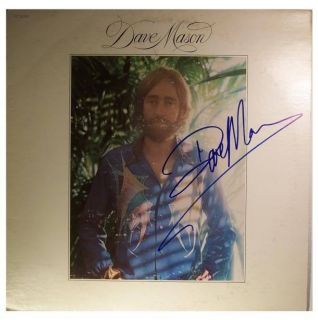 Signed Dave Mason Autographed LP Nice
