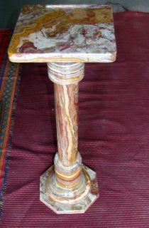 Home Decor Furniture Plant Stand 1 Piece Solid Marble