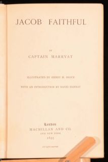  Faithful by Captain Marryat Illustrated by Henry M Brock David Hannay