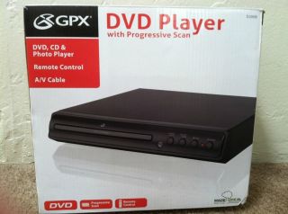 GPX DVD Player with Progressive Scan D200B