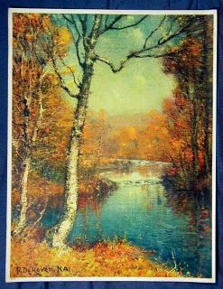 Trout Stream by DeHaven Free with Iodent Toothpaste 