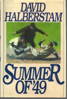 Summer of 49 by David Halberstam First Edition NY Yankees Boston Red