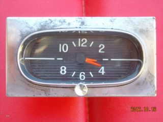 1958 Chevrolet Impala Belair Biscayne Delray Clock