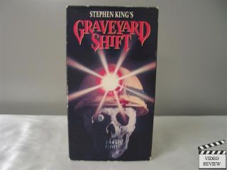 Graveyard Shift VHS David Andrews Kelly Wolf Stephen Macht Brad Dourif
