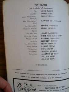 Henry Winkler James Naughton Playbill 1970 East Hampton Yale Repertory