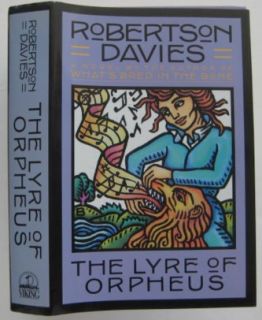 First Edition Robertson Davies Lyre of Orpheus with DJ