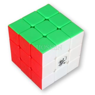 Dayan Guhong Color I 3x3 Speed Cube 6 Color Stickerless for Speed