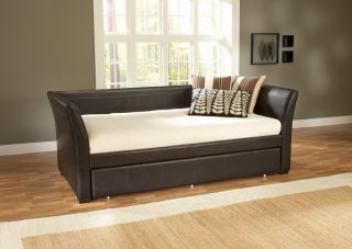  and in its original packaging malibu daybed brown leather finish