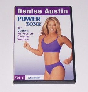 Denise Austin Power Zone Vol 2 Resistance Bands Toning Workout (2004