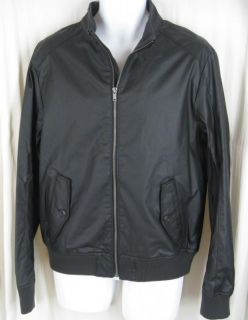 Mens Gap Jacket Size M Zip Front Lined Weather Rain Resistant New $80