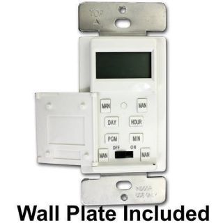 Day in Wall Programmable Digital Timer Security Light Porch Light