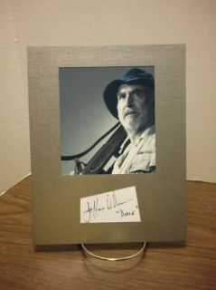 Jeffrey Demunn Autograph The Walking Dead Display Signed Signature COA