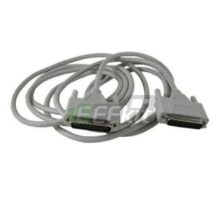 Parallel Printer Cable DB25 25 Pin Male to Male 10 Ft