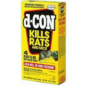 12 oz Boxes of D Con Ready Mix II Mouse Poison