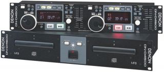 Denon DJ DN D4500 Professional Rack Dual CD  Player ID3 Tag Support